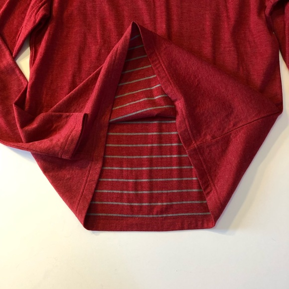 Crown & Ivy Red long Sleeve Knit Top - Picture 3 of 5